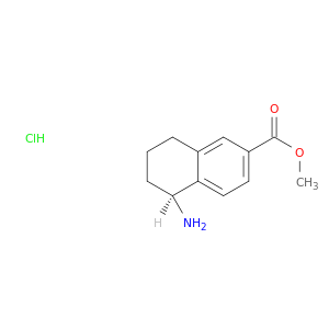 (S)-5-氨基-5,6,7,8-四氢化萘-2-羧酸甲酯盐酸盐