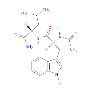 L-Leucinamide, N-acetyl-L-tryptophyl-