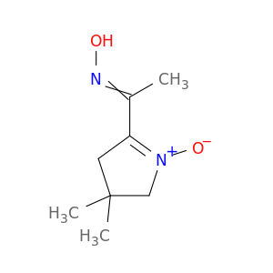 Ethanone, 1-(3,4-dihydro-3,3-dimethyl-1-oxido-2H-pyrrol-5-yl)-, oxime