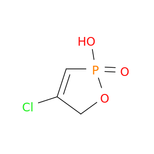 1,2-Oxaphosphole, 4-chloro-2,5-dihydro-2-hydroxy-, 2-oxide