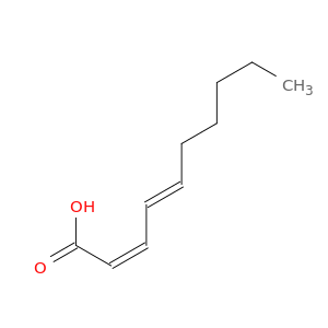 2,4-Decadienoic acid, (2Z,4E)-
