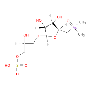 (2S,3S,4R,5R)-2-(dimethylarsorylmethyl)-3,4-dihydroxy-5-[(2S)-2-hydroxy-3-sulfooxy-propoxy]oxolane