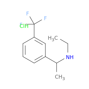ethyl({1-[3-(trifluoromethyl)phenyl]ethyl})amine hydrochloride