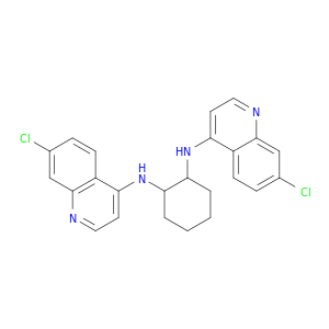 1,3-Cyclohexanediamine,N,N'-bis(7-chloro-4-quinolinyl)-, trans- (9CI)