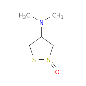 1,2-Dithiolan-4-amine, N,N-dimethyl-, 1-oxide