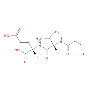 L-Glutamic acid, N-[N-(1-oxobutyl)-L-valyl]-