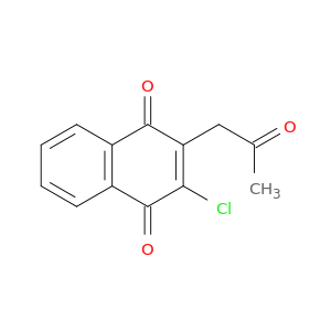 1,4-Naphthalenedione, 2-chloro-3-(2-oxopropyl)-