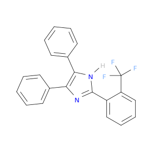 1H-Imidazole, 4,5-diphenyl-2-[2-(trifluoromethyl)phenyl]-