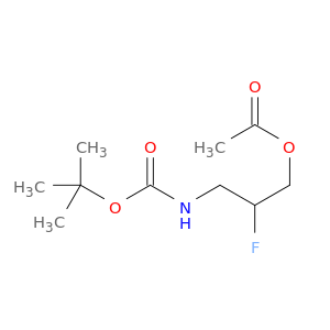 Carbamic acid, [3-(acetyloxy)-2-fluoropropyl]-, 1,1-dimethylethyl ester