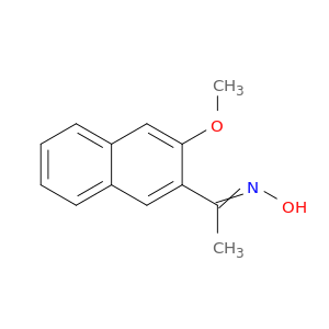 Ethanone, 1-(3-methoxy-2-naphthalenyl)-, oxime