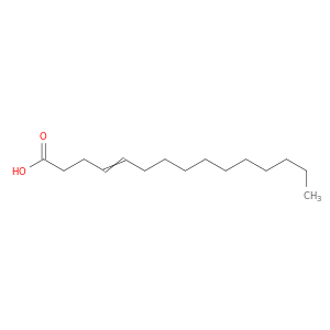 4-Pentadecenoic acid