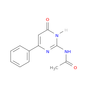N-(1,6-二氢-6-氧代-4-苯基-2-嘧啶基)乙酰胺