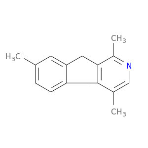 9H-Indeno[2,1-c]pyridine, 1,4,7-trimethyl-