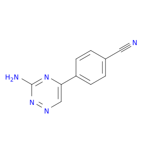 4-(3-Amino-1,2,4-triazin-5-yl)benzonitrile
