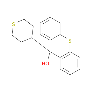 9H-Thioxanthen-9-ol, 9-(tetrahydro-2H-thiopyran-4-yl)-