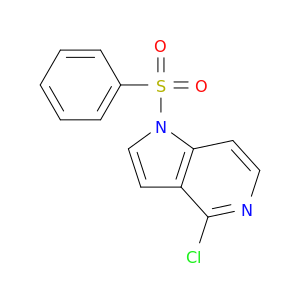1-(苯磺酰基)-4-氯-5-氮杂吲哚