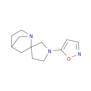Spiro[1-azabicyclo[2.2.1]heptane-2,3'-pyrrolidine], 1'-(5-isoxazolyl)-
