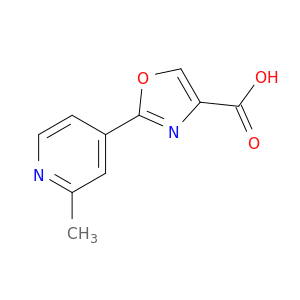 2-(2-甲基-4-吡啶基)-4-恶唑羧酸