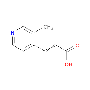 (2E)-3-(3-Methylpyridin-4-yl)prop-2-enoic acid
