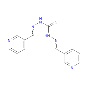 Carbonothioicdihydrazide, 2,2'-bis(3-pyridinylmethylene)-