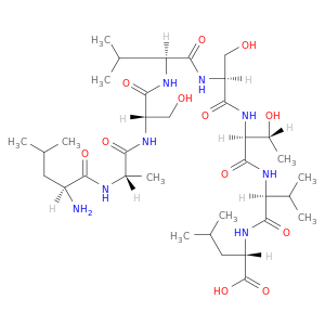 L-Leucine, L-leucyl-L-alanyl-L-seryl-L-valyl-L-seryl-L-threonyl-L-valyl-