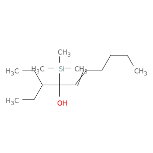 5-Decen-4-ol, 3-ethyl-4-(trimethylsilyl)-