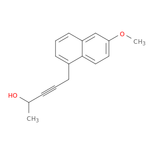 3-Pentyn-2-ol, 5-(6-methoxy-1-naphthalenyl)-