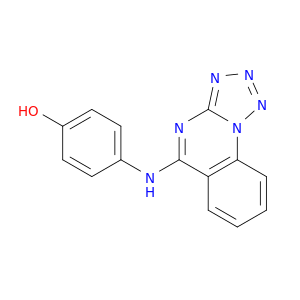 Phenol, 4-(tetrazolo[1,5-a]quinazolin-5-ylamino)-