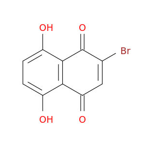 1,4-Naphthalenedione, 2-bromo-5,8-dihydroxy-