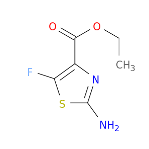 4-Thiazolecarboxylic acid, 2-amino-5-fluoro-, ethyl ester