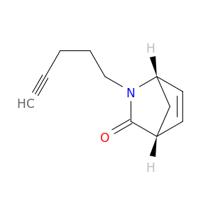 2-Azabicyclo[2.2.1]hept-5-en-3-one, 2-(4-pentynyl)-, (1S,4R)-