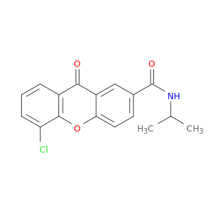 9H-Xanthene-2-carboxamide, 5-chloro-N-(1-methylethyl)-9-oxo-