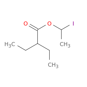 Butanoic acid, 2-ethyl-, 1-iodoethyl ester