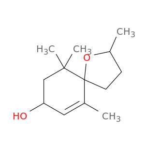 1-Oxaspiro[4.5]dec-6-en-8-ol, 2,6,10,10-tetramethyl-