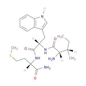 L-Methioninamide, L-isoleucyl-L-tryptophyl-
