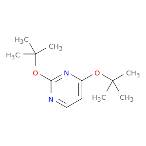 Pyrimidine, 2,4-bis(1,1-dimethylethoxy)-