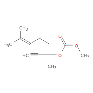 Carbonic acid, 1-ethynyl-1,5-dimethyl-4-hexenyl methyl ester