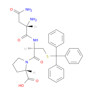 L-Proline, 1-[N-L-asparaginyl-S-(triphenylmethyl)-L-cysteinyl]-