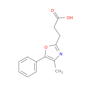 3-(4-Methyl-5-phenyl-1,3-oxazol-2-yl)propanoic acid
