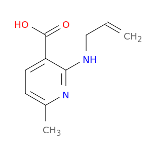 3-Pyridinecarboxylicacid, 6-methyl-2-(2-propen-1-ylamino)-