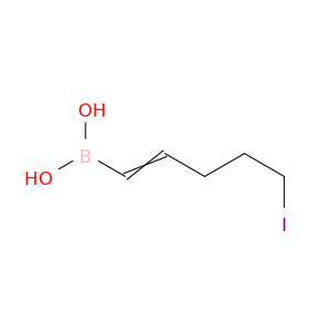Boronic acid, (5-iodo-1-pentenyl)-