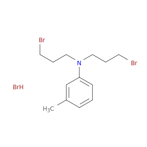 Benzenamine, N,N-bis(3-bromopropyl)-3-methyl-, hydrobromide