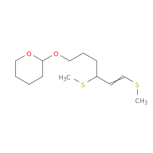 2H-Pyran, 2-[[4,6-bis(methylthio)-5-hexenyl]oxy]tetrahydro-