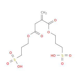 Butanedioic acid, methylene-, bis(3-sulfopropyl) ester