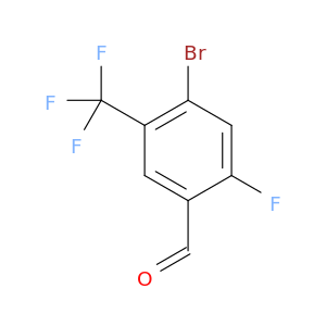 4-Bromo-2-fluoro-5-(trifluoromethyl)benzaldehyde