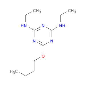 1,3,5-Triazine-2,4-diamine,6-butoxy-N2,N4-diethyl-