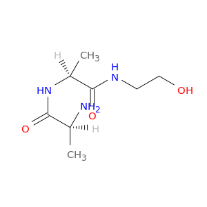L-Alaninamide, L-alanyl-N-(2-hydroxyethyl)-