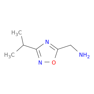 3-异丙基-1,2,4-恶二唑-5-甲胺