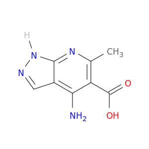 1H-Pyrazolo[3,4-b]pyridine-5-carboxylicacid, 4-amino-6-methyl-