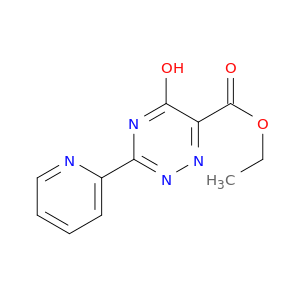 1,2,4-Triazine-6-carboxylicacid, 2,5-dihydro-5-oxo-3-(2-pyridinyl)-, ethyl ester